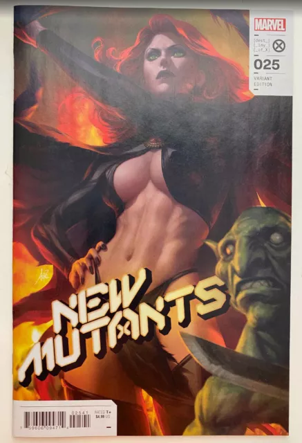 New Mutants 25 1:50 Magik 🔥 Nm+ 🔥 2021 2022 🔥 Stanley Artgerm Lau 🔥