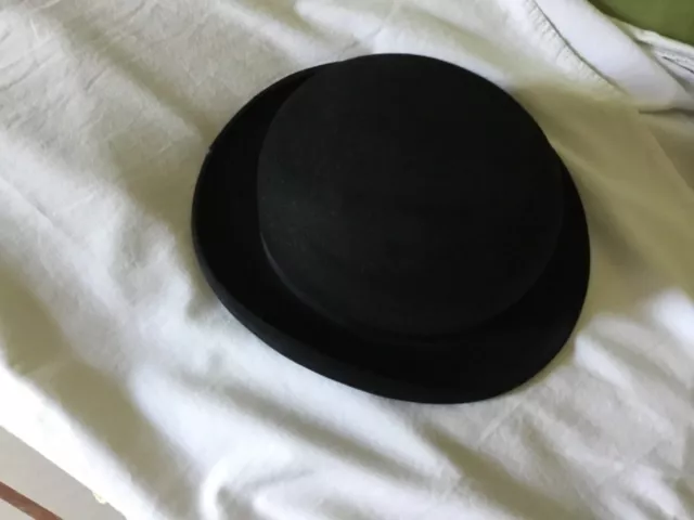 CAPPELLO A BOMBETTA IN FELTRO. BOWLER HAT Originale Inglese Marca P D ALEXANDER