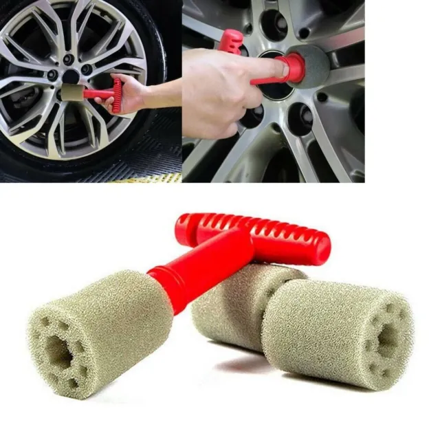 Car Detailing Brush Wheel Rims Tire Seat Engine Cleaning Tool Kit Lug Auto Wash