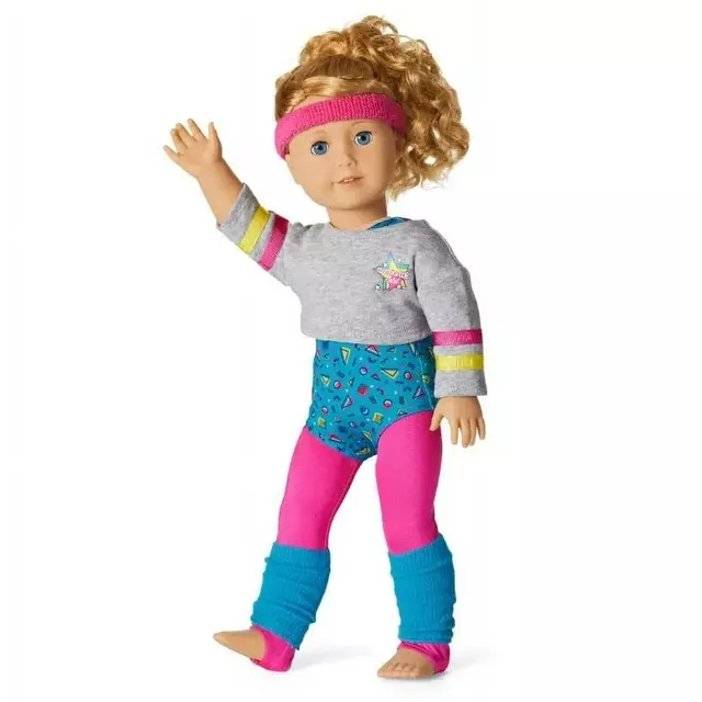 American Girl Courtney Fitness Outfit for 18 inch Doll NEW (Doll not included)