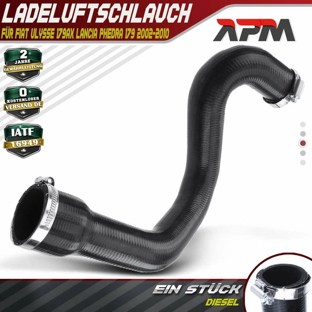 Tubo Aria Di Carica Turbo Per Ulysse 179AX/Phedra 179 2.0L Diesel 2002-2010 - Ricambio 0382Z5