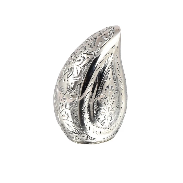 Mini Teardrop Keepsake Urn For Ashes Cremation Memorial Antique Style Token Urn