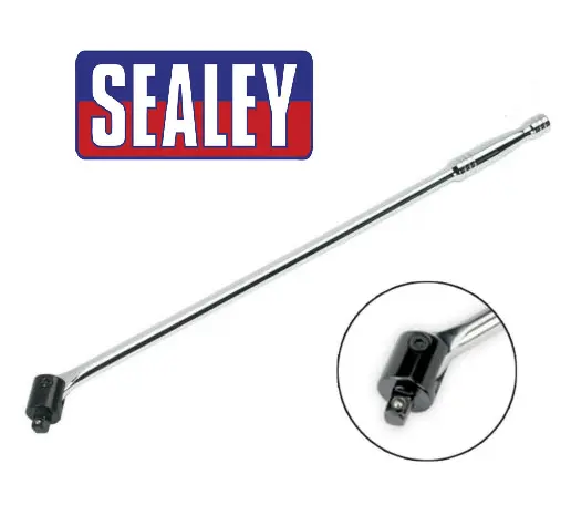 Sealey 1/2" 600Mm Ak730 24" Drive Flexi Head Knuckle Breaker Bar Wrench Ratchet