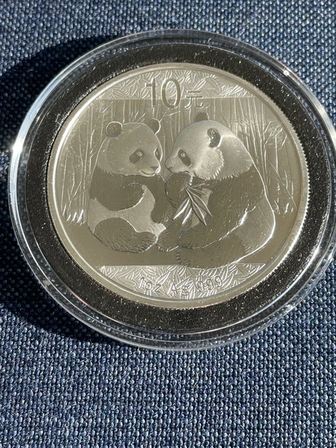 2009 Chinese Panda  1 oz. SILVER (10 YUAN) COIN