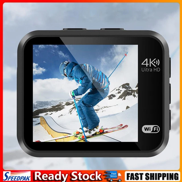 WiFi Sports Cameras 40MP 4K 60FPS Action Video Cam 145° Wide Angle for Cycling H