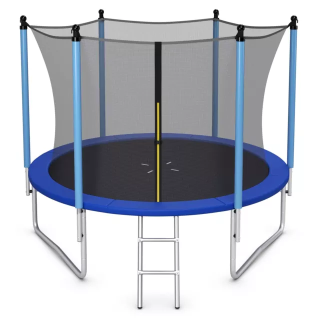 φ244/305/366/427cm Trampolin Freizeit-Trampolin mit Sicherheitsnetz Outdoor