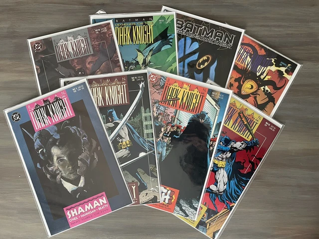 Batman Legends of the Dark Knight 8ct Lot #3, 15, 21, 23, 30, 31, 127, annual 1