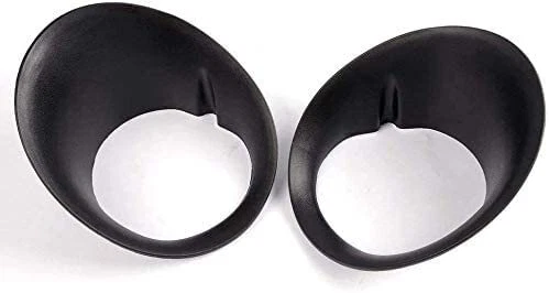 Left Driver Right Passenger Side Fog Lamp Cover Bezel Set Replacement for 2002-