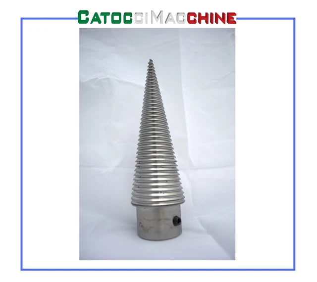 SPACCALEGNA A VITE Conica Per Motore Elettrico Diametro 55 Mm EUR 88,00 - copertina