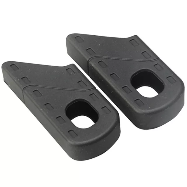 2PCS Universal Bicycle Fixed Gear Rubber Crankset Crank Protector Cover1574