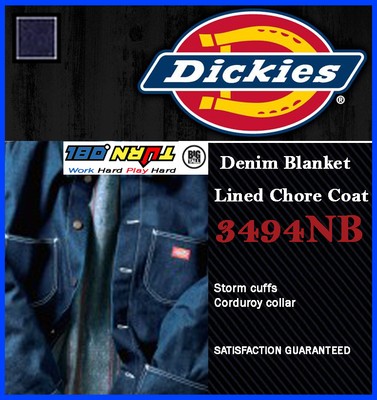 DICKIES DENIM JACKET Coats 3494 Denim 