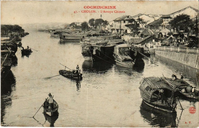 CPA AK VIETNAM - Pigchin - Cholon - L'Arroyo Chinois (94797)