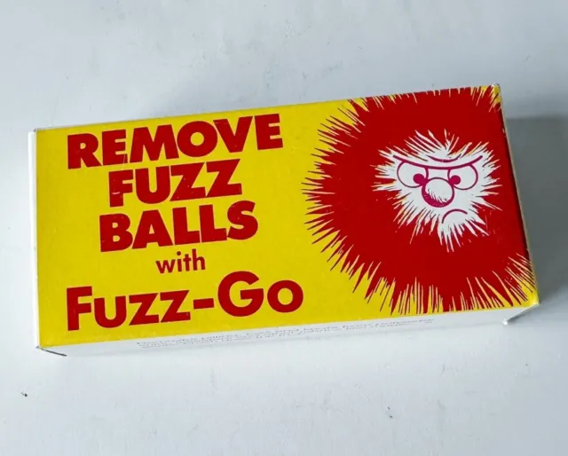 NEW Vintage Remove Fuzz balls with Fuzz-Go 4.5" MONSTER FUZZ Practical Products