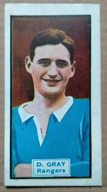 D. Gray Rangers #23 D. C. Thomson Footballers - Motor Cars 1930