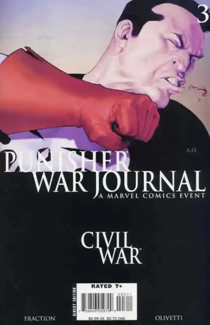Punisher War Journal (2nd Series) #3 FN; Marvel | Matt Fraction Civil War - we c