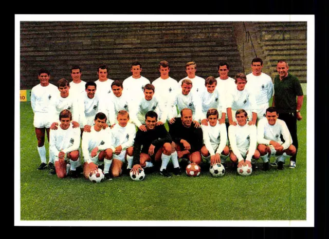 Borussia Mönchengladbach Mannschaftskarte 1967-68