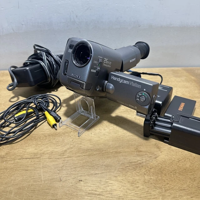 SONY HANDYCAM CCD-TRV57 Camcorder Video8 26x Zoom SteadyShot