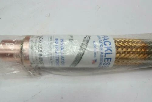 Packless Industries Refrigeration System Vibration Absorber P10