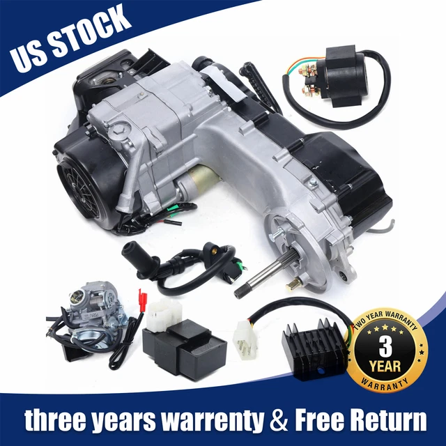 150CC GY6 LONG Case Complete Engine Single Cylinder 4Stroke Scooter