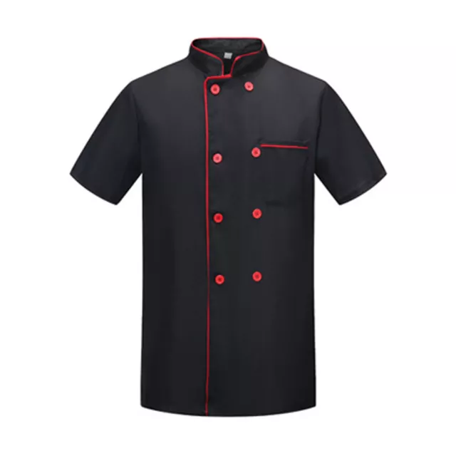 Uniform Colorfast Comfortable Buttons Chef Uniform Cooking Clothes