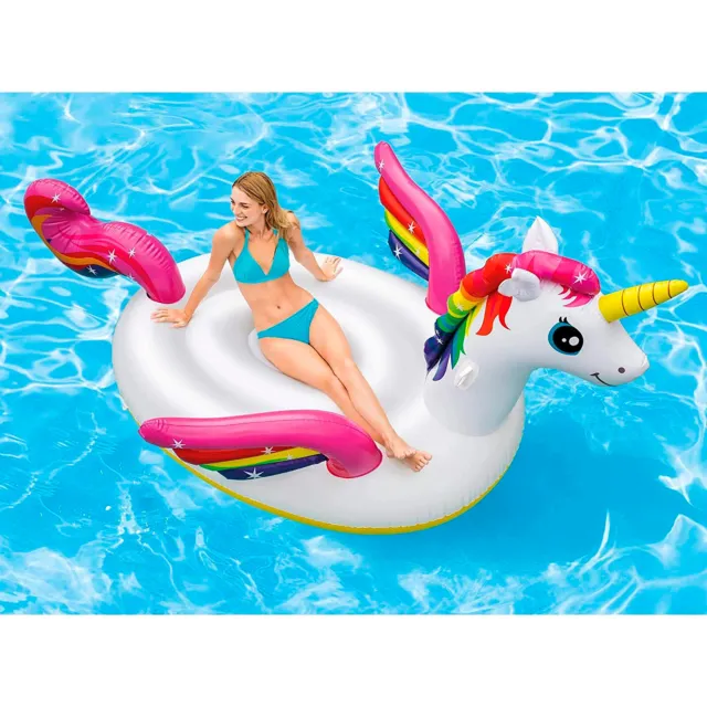 Cisne Flamenco Unicornio Hinchables Inflables INTEX Con Asas y Doble Camara 24H 2