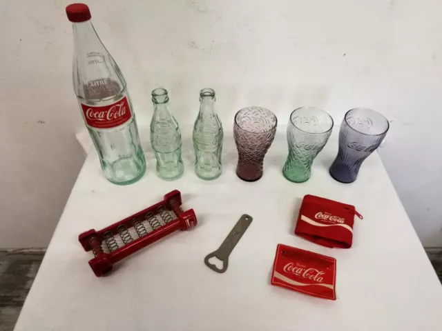 Lot objets Publicitaire COCA COLA 2