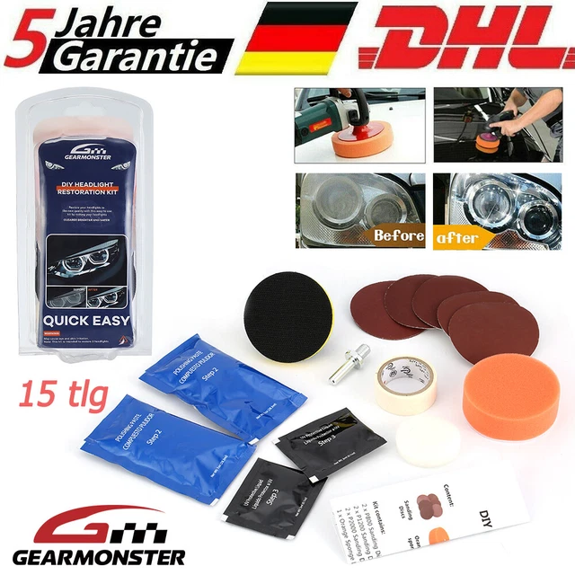 KIT RINNOVA RIGENERA LUCIDA FARI FANALI PER VOLVO V40 - Foto 10