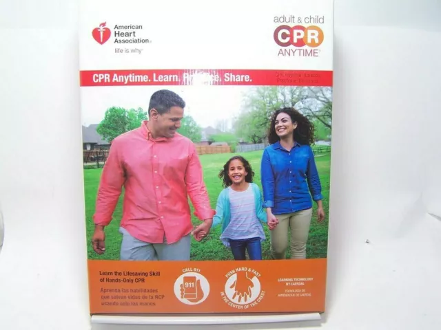 NEW SEALED American Heart Association CPR Training Kit Learn CPR Anytime
