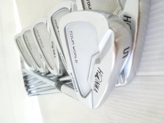 Set Ferri Honma Tour World TW-BM 6 Pezzi (5-10) - Dynamic Gold CPT TOUR ISSUE S200, Flessibilità S, Usati