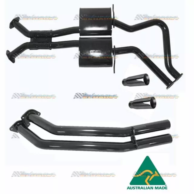 PACEMAKER Twin 2.5" Exhaust with Pipe Rear for Holden Monaro CV8 V8