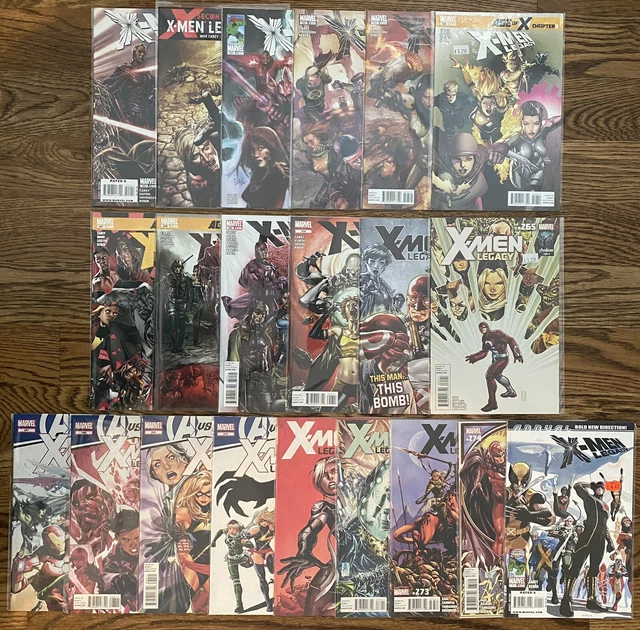 X-MEN LEGACY Vol 1 #222 -  274 Annual 1 NM LOT 2008 MARVEL COMICS