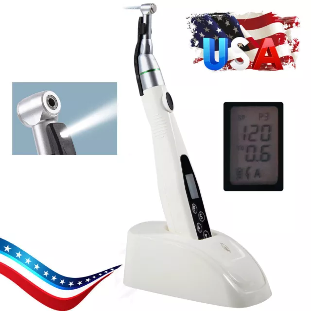 Dental 16:1 Ergonomic Wireless LED Light Endo Motor High Torque Woodpecker Style