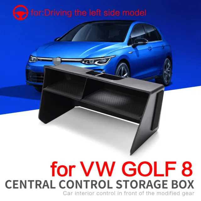 Car Armrest Center Storage Box for VW Golf 8 2020 Console Organizer Accessories