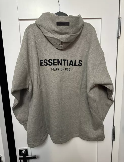 DS Essentials FOG light oatmeal grey gray hoodie Sz XXL FW22 SS22