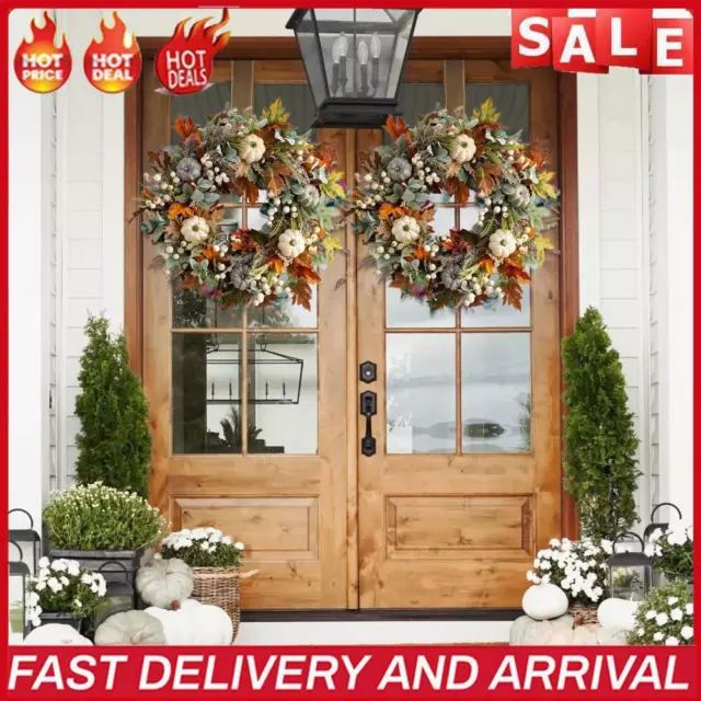 Artificial Christmas Wreath Unique Fall Garlands Charms Shopwindow Layout Props