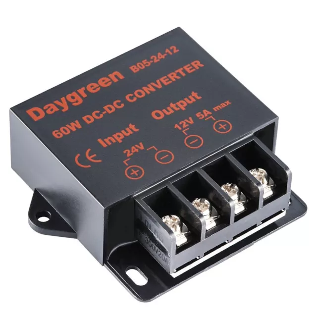 Régulateur de Tension Dc Convertisseur Accessoires Connexion Dc 24V Pour Dc 12V