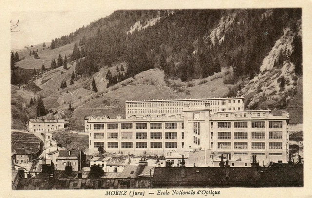 France Morez - Ecole Nationale d'Optique old sepia postcard