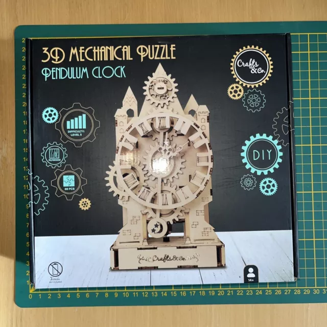 3d mechanische holzpuzzle Pendulum Clock  (14+ Jahr  Erwachsener )