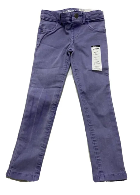 Sonoma Girls Pants Jeans Purple Denim Pants Size 5 NWT Orig.$26 s