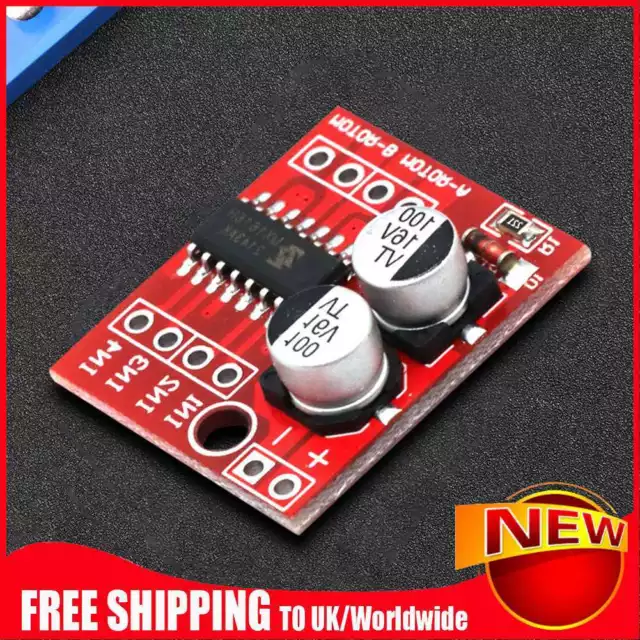 L298N 2-Way DC Motor Driver Module PWM Speed Driver Module