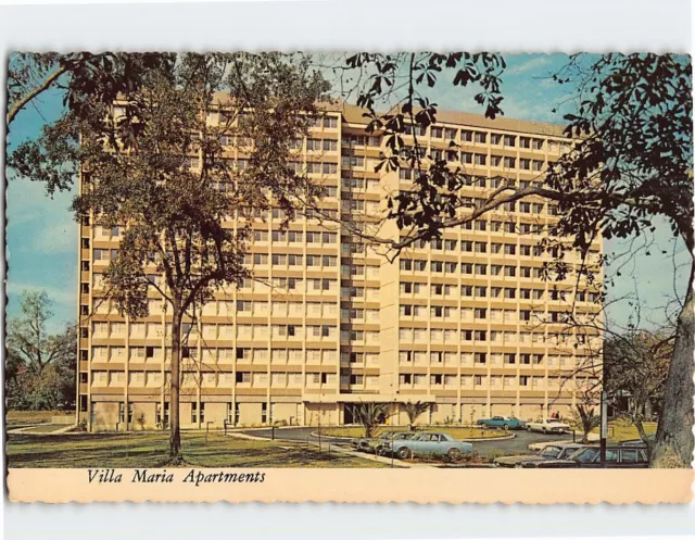 Postcard Villa Maria Apartments Downtown Ocean Springs Mississippi USA