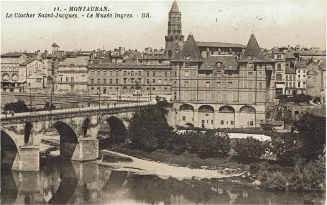 CPA -Carte postale- FRANCE-MONTAUBAN - Le Clocher Saint Jacques (iv 549-2)