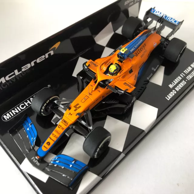 2021 Lando Norris | McLaren F1 Team MCL35M | Minichamps Resin 1:43 | Italian GP