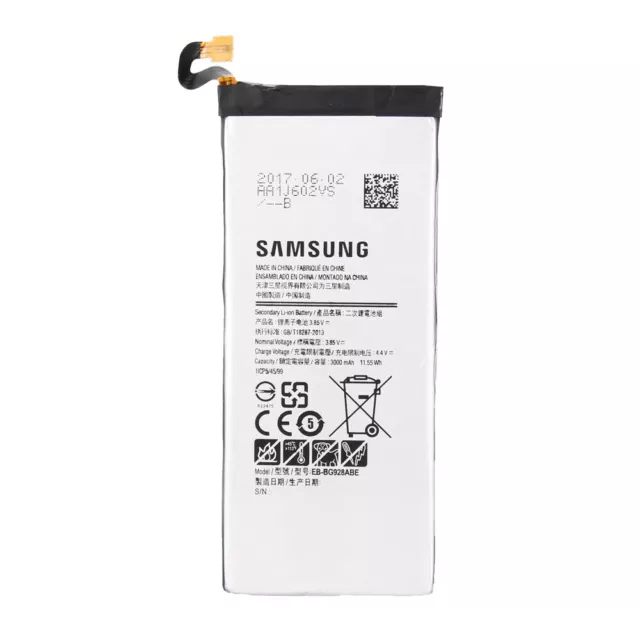 Batería EB-BG928ABE Original Para Samsung Galaxy S6 Edge+ Desmontaje 3000 mAh