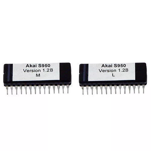 Akai S950 Operating System 1.2B Eprom Upgrade Latest OS pour ib109 Disque SCSI