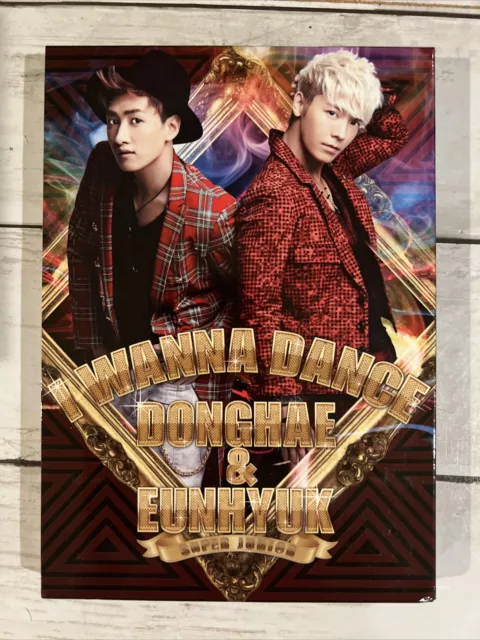 I Wanna Dance [Bonus DVD] [Single] by Eunhyuk/Donghae (CD, Jul-2013, 2 Discs,...
