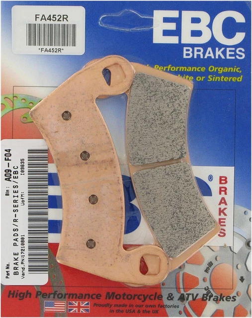 Polaris RZR Models RZR 800 Ranger 2009-2011 EBC Front Long-Life Brake Pads