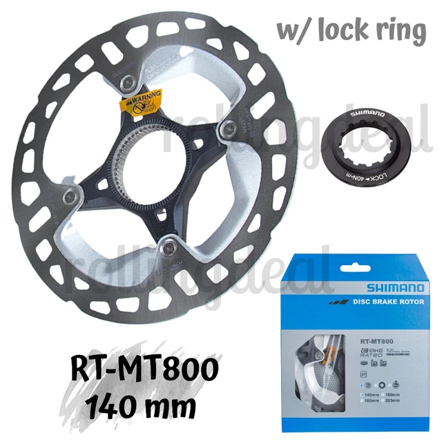 SHIMANO RTMT800 DISC Brake Center Lock Rotor 140 mm NIB (with lock