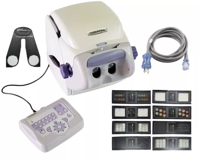 Sperian Titmus i300 Vision Screening Eye Test Screener System w/ Controller #13