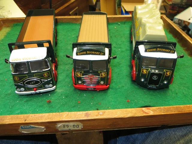 Camion Corgi 1/50 - Atkinson 8 Wheels Rigid Avec Chargement Eddie Stobart